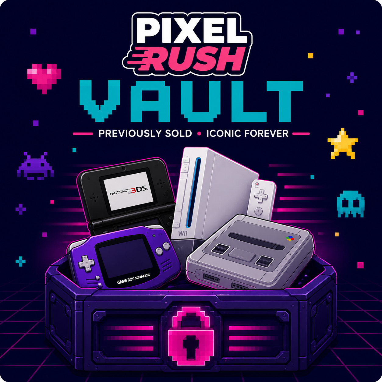 PixelRush Vault