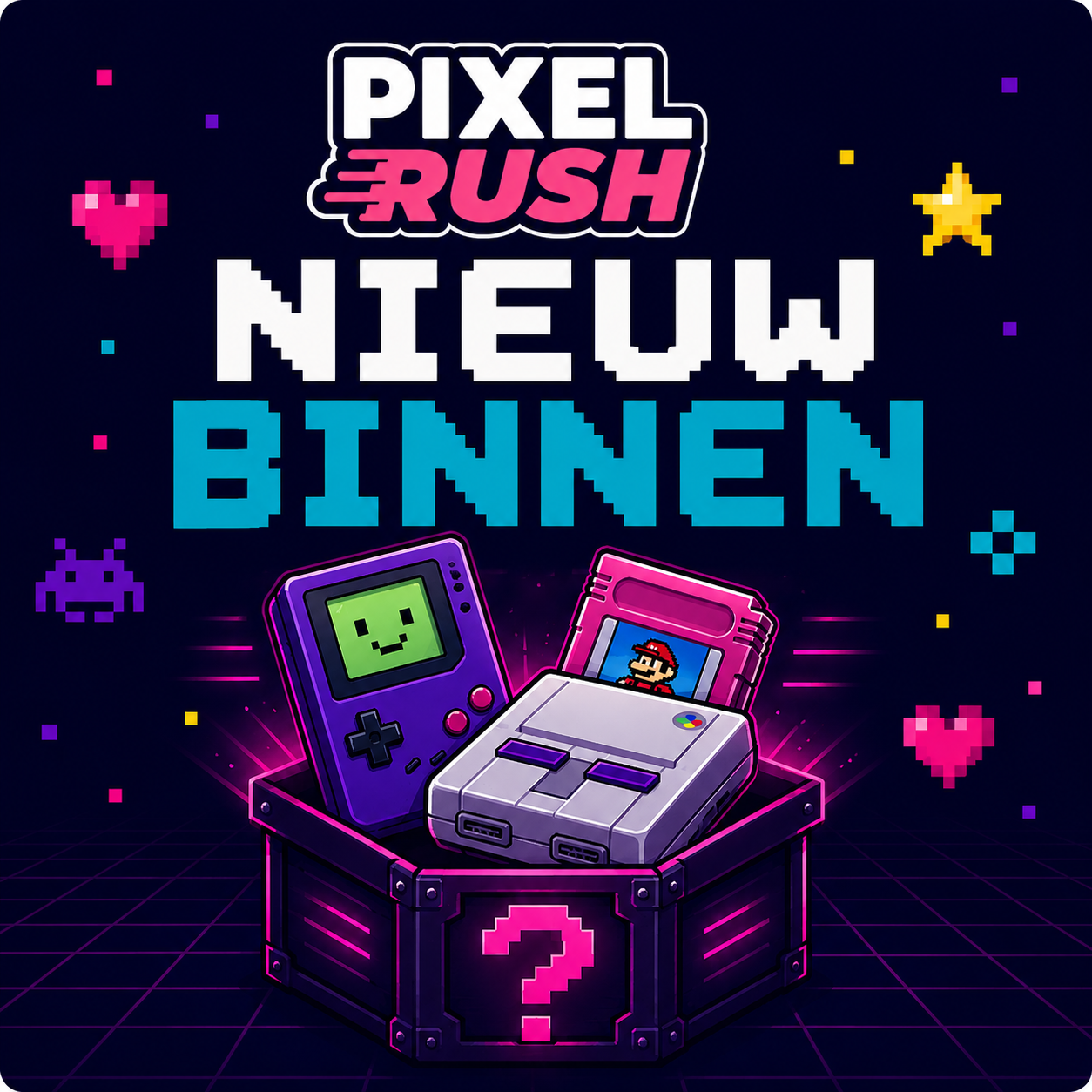 Nieuw binnen
