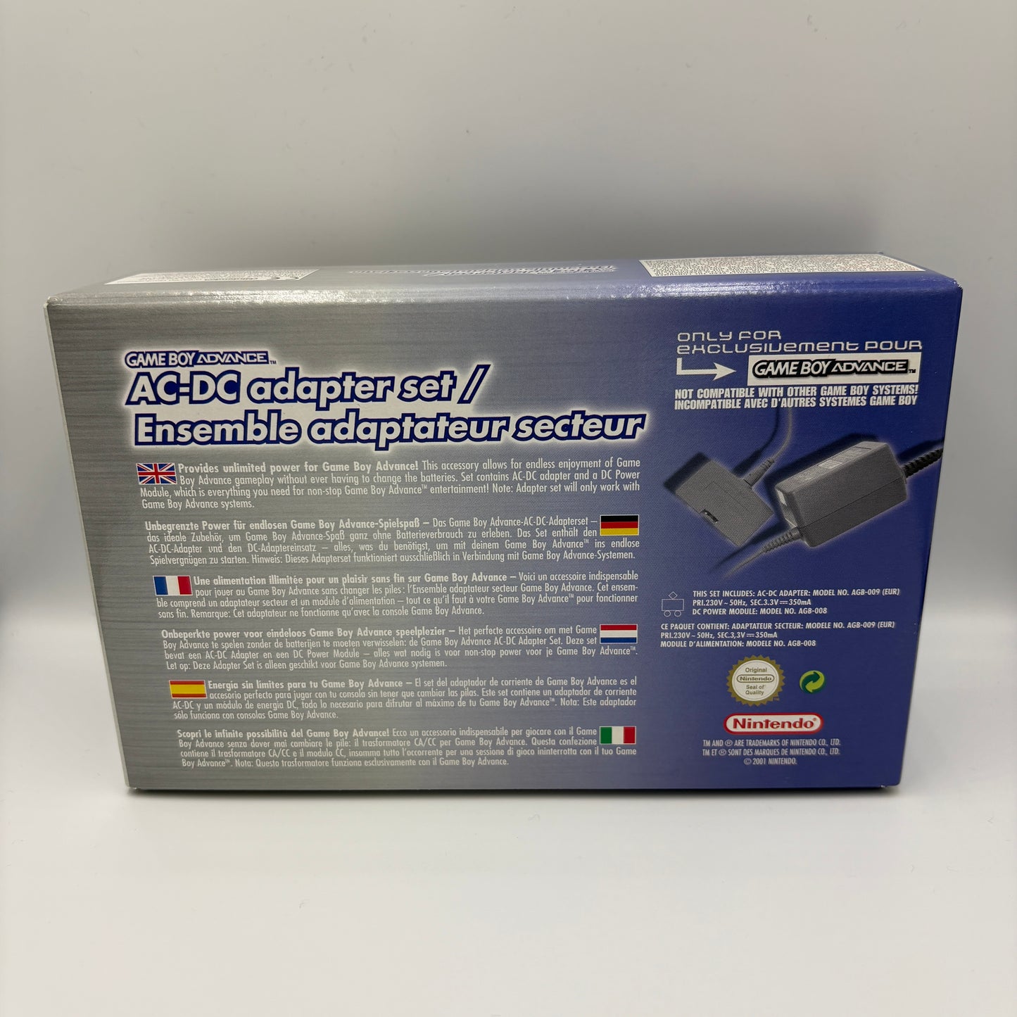 Gameboy Advance AC Charger